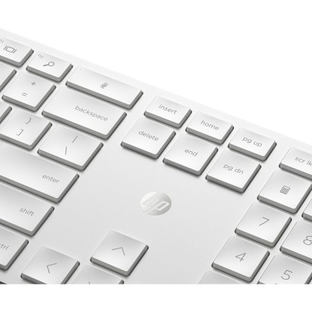 Tastiera e Mouse HP 4R016AA Bianco