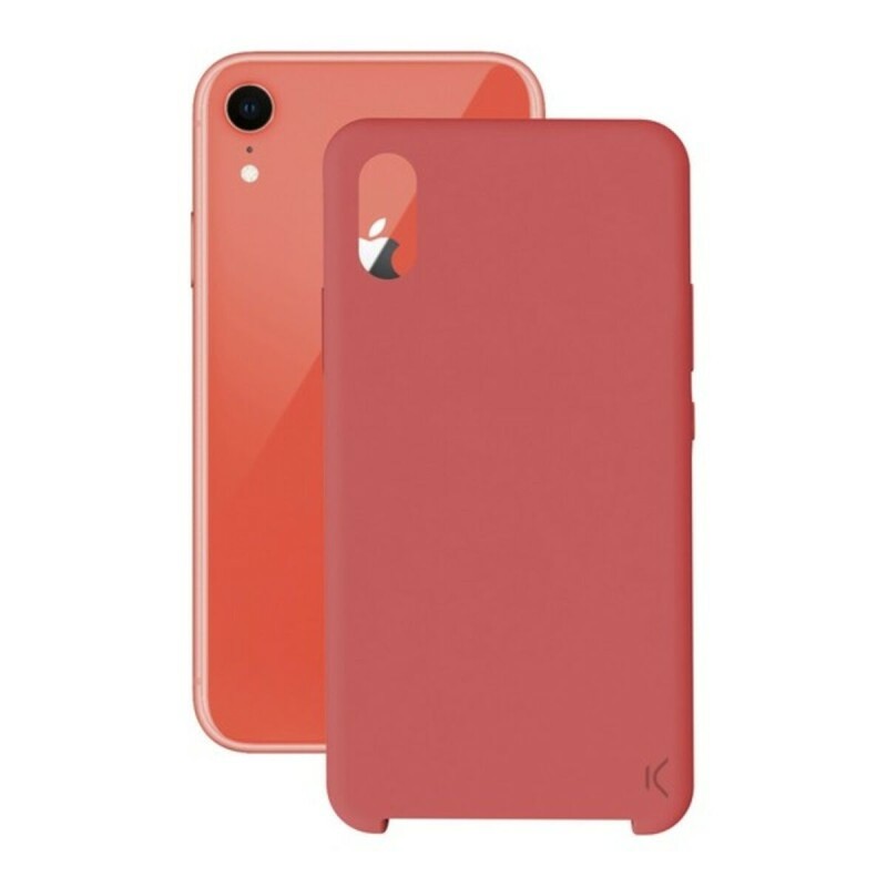 Custodia per Cellulare iPhone XR KSIX Soft Rosso Custodia per Cellulare iPhone XR KSIX Soft Rosso