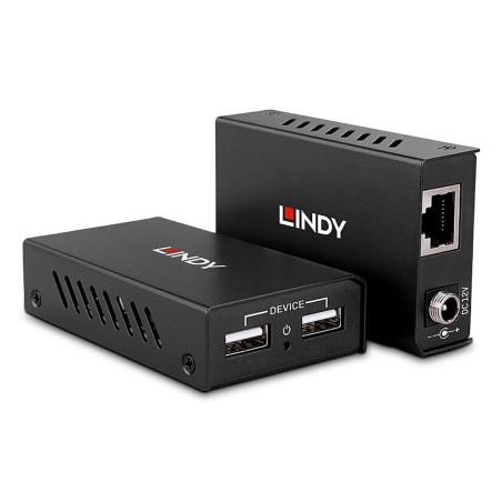 Adattatore USB con Rete RJ45 LINDY 43408 Nero