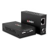 Adattatore USB con Rete RJ45 LINDY 43408 Nero