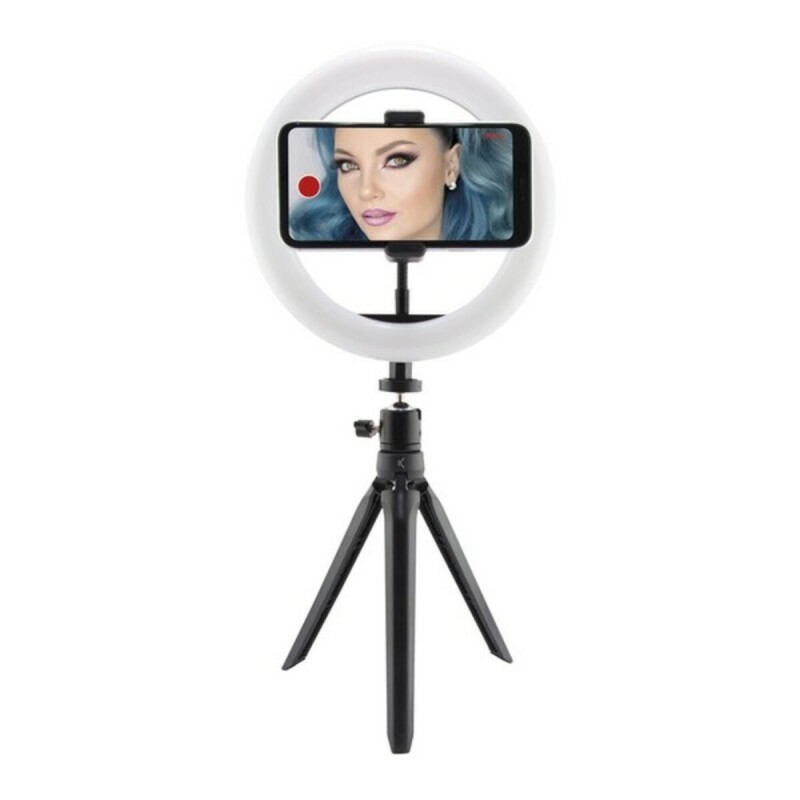 Tripode Portatile Studio Live KSIX LED 14W Nero Tripode Portatile Studio Live KSIX LED 14W Nero