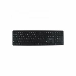 Tastiera Bluetooth V7 KW550 BT Nero Qwerty in Spagnolo