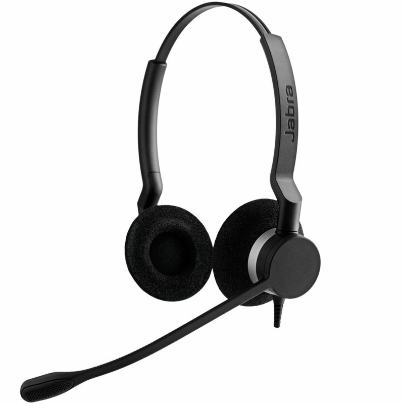 Auricolari con Microfono Jabra BIZ 2300 DUO Nero Auricolari con Microfono Jabra BIZ 2300 DUO Nero