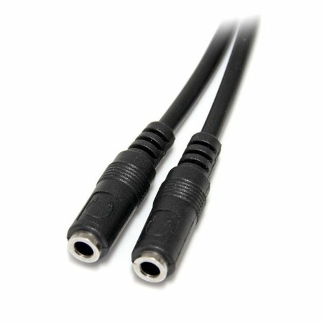Adattatore Audio Jack Startech MUY1MFFS             Nero 0,2 m