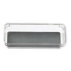 Contenitori per Cassetti Kinvara W623310 Grigio Trasparente