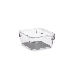 Contenitori per Cassetti Kinvara W623309 Grigio Trasparente