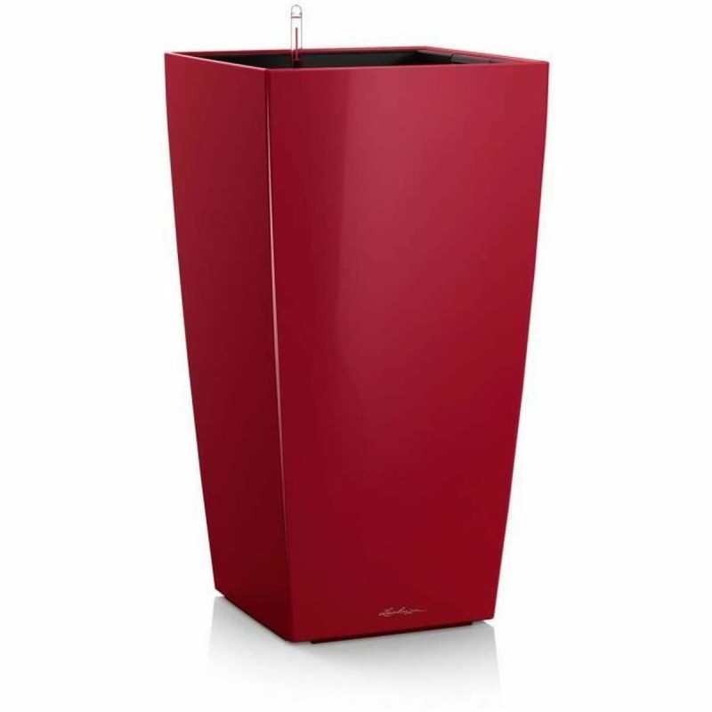 Vaso Autoirrigante Lechuza Rosso 39,5 x 39,5 x 75,5 cm polipropilene Plastica Rettangolare Vaso Autoirrigante Lechuza Rosso 39,5 x 39,5 x 75,5 cm polipropilene Plastica Rettangolare