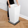 Vaso Autoirrigante Lechuza Rosso 39,5 x 39,5 x 75,5 cm polipropilene Plastica Rettangolare