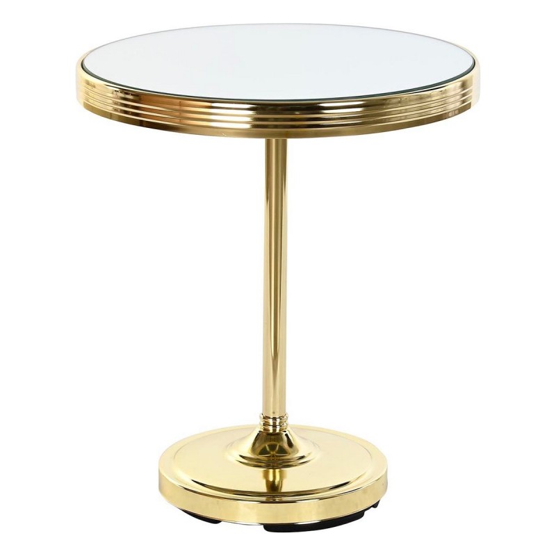 Tavolo aggiuntivo DKD Home Decor Specchio Dorato Ottone (42,5 x 42,5 x 49 cm) Tavolo aggiuntivo DKD Home Decor Specchio Dorato Ottone (42,5 x 42,5 x 49 cm)