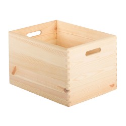 Scatola Multiuso Astigarraga CBS403023 Naturale Pino (40 x 30 x 23 cm)