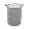 Cesto per i Panni Sporchi Versa Nero Multicolore 38 x 48 x 38 cm