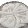 Cesto per i Panni Sporchi Versa Nero Multicolore 38 x 48 x 38 cm