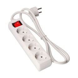 Multipresa con 4 Prese con Interruttore EDM 41064 Schuko (5 m)