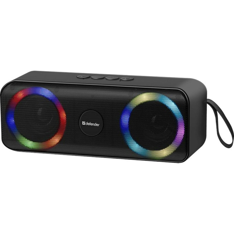 Altoparlante Bluetooth Portatile Defender Q1 Nero 10 W Altoparlante Bluetooth Portatile Defender Q1 Nero 10 W