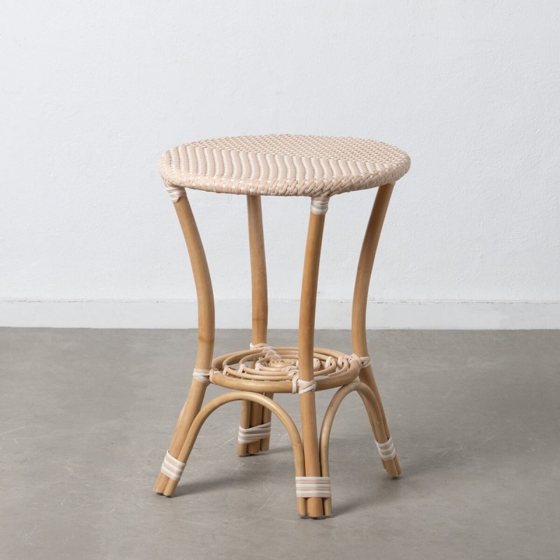 Tavolo aggiuntivo 50 x 50 x 67 cm Naturale Beige Rattan Tavolo aggiuntivo 50 x 50 x 67 cm Naturale Beige Rattan