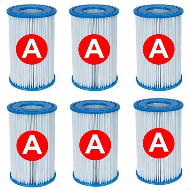 Filtro per Sistema di Filtraggio Intex Tipo A 6 Unità Filtro per Sistema di Filtraggio Intex Tipo A 6 Unità