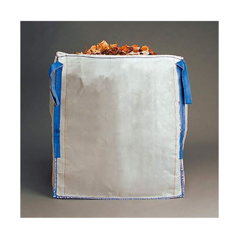 Sacco per Detriti Fun&Go Big Bag 90 x 90 x 100 cm Bianco polipropilene Sacco per Detriti Fun&Go Big Bag 90 x 90 x 100 cm Bianco polipropilene