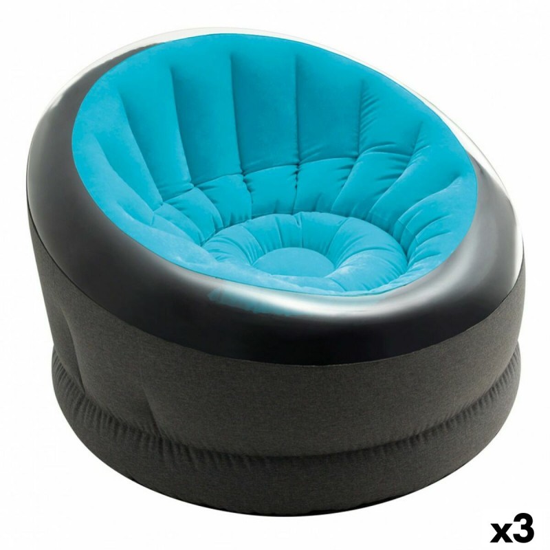 Poltrona Gonfiabile Intex EMPIRE 112 x 69 x 109 cm (3 Unità) Poltrona Gonfiabile Intex EMPIRE 112 x 69 x 109 cm (3 Unità)