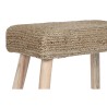 Poggiapiedi DKD Home Decor Marrone Juta Naturale Città 60 x 30 x 40 cm