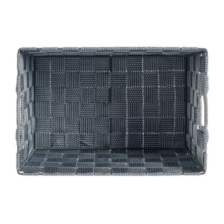 Cestino Multiuso Kipit A3-6883 A3-6883 Grigio Poliestere Stoffa Intrecciato 5 L (18 Unità)
