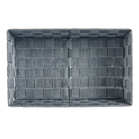 Cestino Multiuso Kipit 79812 79812 Grigio Poliestere Stoffa Intrecciato 3,8 L (18 Unità)
