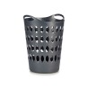 Cesto per i Panni Kipit 8040-2 8040-2 Antracite Plastica 50 L 44 x 56 x 41 cm 42 x 56 x 56,5 cm (12 Unità)
