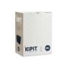 Cesto per i Panni Kipit TP7001-1 TP7001-1 Nero Crema Plastica 36 L 36 x 25,5 x 52,5 cm (12 Unità)