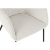 Sedia DKD Home Decor Beige Poliestere Metallo 59,5 x 60,5 x 78 cm