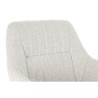 Sedia DKD Home Decor Beige Poliestere Metallo 59,5 x 60,5 x 78 cm