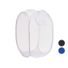 Cesto per i Panni Sporchi Kipit 1033 1033 Azzurro Bianco Nero Plastica 33 x 33 x 58 cm 58 x 0,5 x 37 cm (24 Unità)