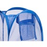 Cesto per i Panni Sporchi Kipit 1033 1033 Azzurro Bianco Nero Plastica 33 x 33 x 58 cm 58 x 0,5 x 37 cm (24 Unità)