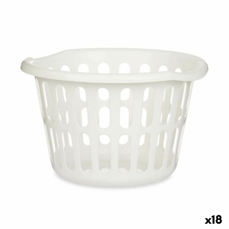 Cesto Kipit 8066-W 8066-W Bianco polipropilene 27 L (18 Unità)