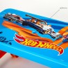 Set Tavolo per Bambini e Portaoggetti Hot Wheels Azzurro Arancio Plastica 69 x 42 x 79 cm