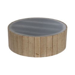 Tavolino da Caffè Home ESPRIT Abete Legno MDF 90 x 90 x 30 cm