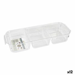 Contenitore per Sistemare Multiuso Confortime polistirene 35 x 13 x 6 cm (12 Unità)