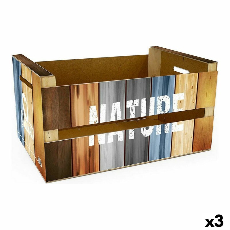 Scatola portaoggetti Confortime Nature (3 Unità) (44 x 24,5 x 23 cm) Scatola portaoggetti Confortime Nature (3 Unità) (44 x 24,5 x 23 cm)
