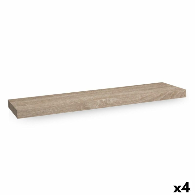 Mensole Confortime Legno MDF Marrone 23,5 x 80 x 3,8 cm (4 Unità) Mensole Confortime Legno MDF Marrone 23,5 x 80 x 3,8 cm (4 Unità)