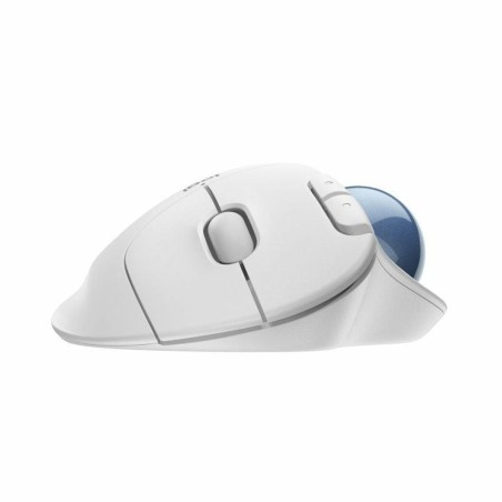 Mouse senza Fili Logitech ERGO M575 Bianco