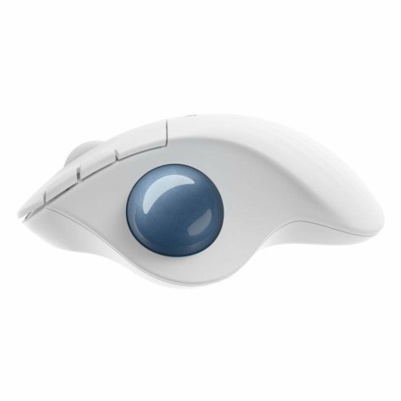 Mouse senza Fili Logitech ERGO M575 Bianco