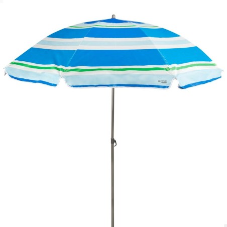 Ombrellone Aktive Azzurro Rosso Ø 200 cm 200 x 196 x 200 cm UV50 (6 Unità)