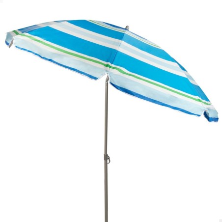 Ombrellone Aktive Azzurro Rosso Ø 200 cm 200 x 196 x 200 cm UV50 (6 Unità)