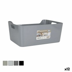 Cestino Multiuso Dem 33 x 24 x 14,5 cm Con manici (12 Unità)