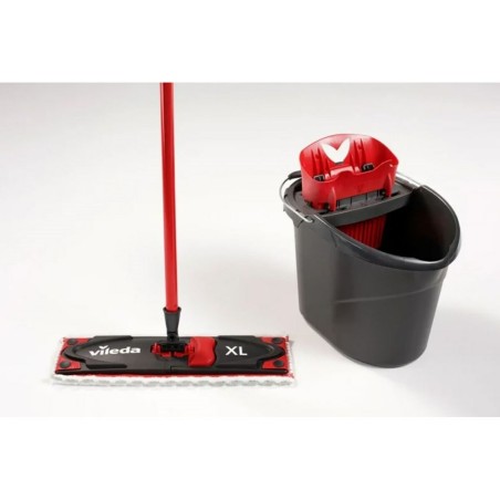 Spazzolone Vileda Ultramax XL Box Nero Rosso Microfibra