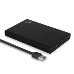 Scatola Esterna Ewent EW7044 2.5" HD/SSD USB 3.0 Nero 2,5"