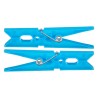 Mollette per Panni 294 294 Multicolore Plastica 15 x 29 x 4,5 cm 1,2 x 9,5 x 9,5 cm Set 24 Pezzi (24 Unità)