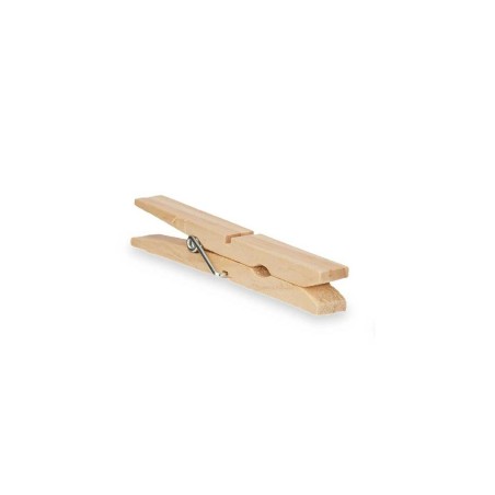 Mollette per Panni 291 291 Legno 13 x 24 x 3 cm 1,2 x 9,8 x 9,8 cm 13 x 25 x 3 cm Set 24 Pezzi (24 Unità)