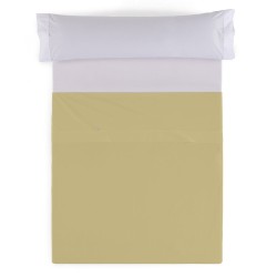 Lenzuolo Superiore Alexandra House Living Marrone Chiaro 170 x 270 cm