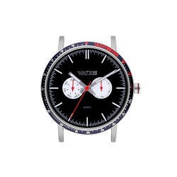 Orologio Unisex Watx & Colors WXCA2747 Argentato (Ø 44 mm)