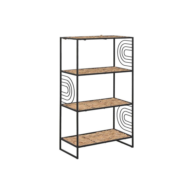 Scaffale Home ESPRIT Nero Metallo Fibra 50 x 25 x 88 cm Scaffale Home ESPRIT Nero Metallo Fibra 50 x 25 x 88 cm