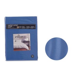 Set di Lenzuola Gift Decor BLUE-150 BLUE-150 Azzurro Matrimoniale 3 Pezzi